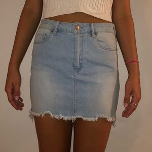 Forever 21 jean skirt